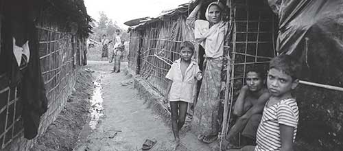 سوء‌تغذیه حاد کودکان روهینگیایی