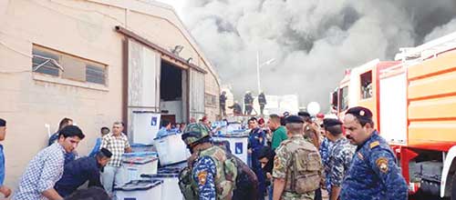 آتش در دموکراسی نوپای عراق