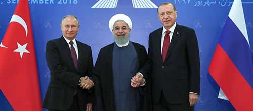 اتحاد ایران، روسیه و ترکیه برای حل بحران‌های منطقه