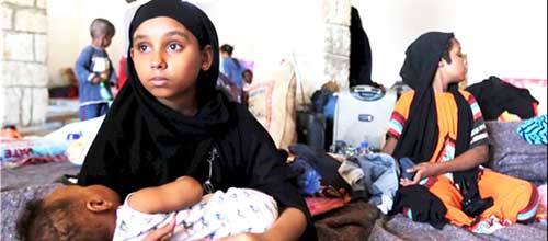 جنگ ویروسی سعودی علیه کودکان یمنی