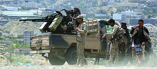 ارتش یمن در البیضا و نیروهای سوریه در درعا