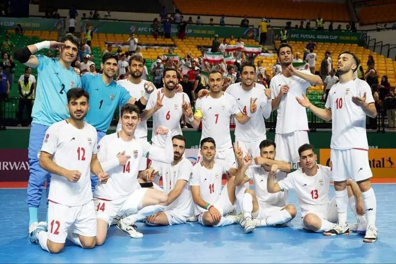 سیزدهمین قهرمانی ایران در فوتسال آسیا