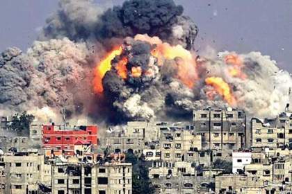 بمباران اتمی غزه