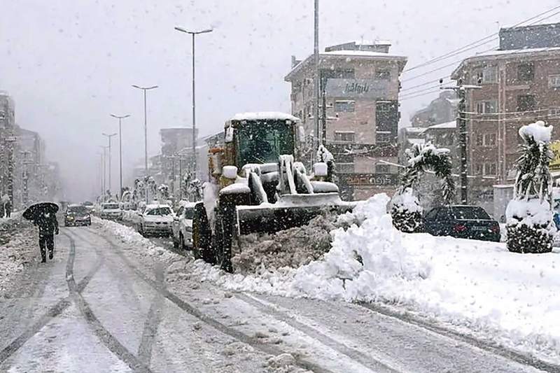 جولان برف و سرما در ایران